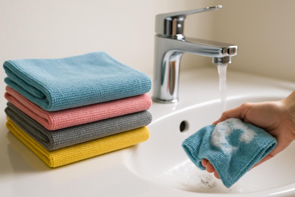 How to Clean and Care for Custom Microfiber Cloths